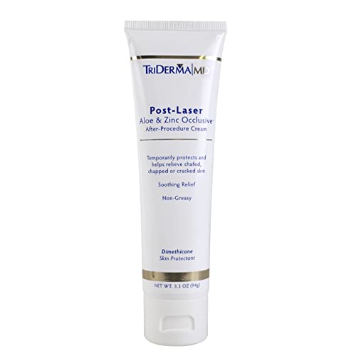 Post Laser Aloe & Zinc Healing Cream - 3.3 oz for Skin Recovery