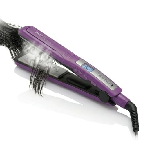 Remington Wet 2 Straight Hair Flat Iron 1-Inch Ceramic Tourmaline Straightener