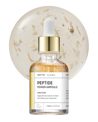 Peptide Gold Serum with Collagen Boost & Hyaluronic Acid - Firming Skin Care