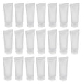 erioctry 20PCS 100ml Refillable Empty Plastic Tubes Bottle Packing Sample Bottles Jars Makeup Container For Shampoo Cleanser Shower Gel Body Lotion (100ml)