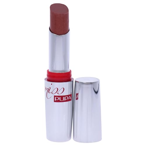 PUPA Milano Miss PUPA Milano Lipstick - Creamy, Ultra Pigmented Color For Lips - Nourishing Formula - Crystal-Effect Lipstick - Ultimate Boost Of Volume And Hydration - 600 Champagne - 0.071 OZ