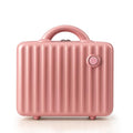 Travel Makeup Bag for Women, Large Waterproof Cosmetic Organizer with 3-piece Set, Toiletry Bag for Gym/College/Gifts | Cute Aesthetic Design (Pink)
