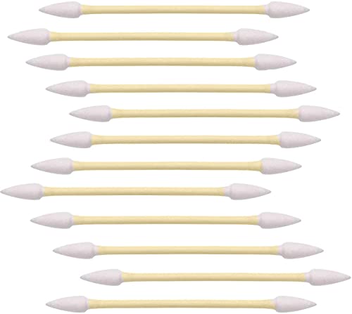 3600pcs Double-Pointed Cotton Swabs for Makeup, Bamboo Stick, 36 x 100ct