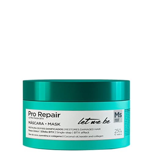 Let Me Be BTX Pro Repair Hair Mask 250g - Nourishing Damaged Hair with Coconut Oil