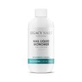 LEGACY NAILS Professional NAIL LIQUID MONOMER - MMA-Free, Acetone-Free, Low Odor Formula, Compatible with All Acrylic, Perfect for Nail Extensions, Sculpting & Overlays - 236ml / 8 FL.oz.