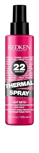 Redken Thermal Spray 22 High Hold Heat Protectant Spray for Hair