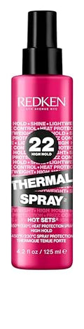 Redken Thermal Spray 22 High Hold Heat Protectant Spray for Hair