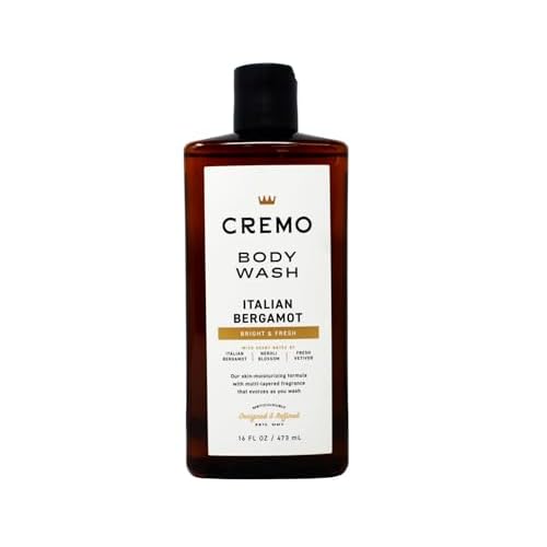 Cremo Body Wash Set, 16 FL OZ - Palo Santo, Italian Bergamot, Golden Amber, Skin-Moisturizing Formula, 16 FL OZ Each