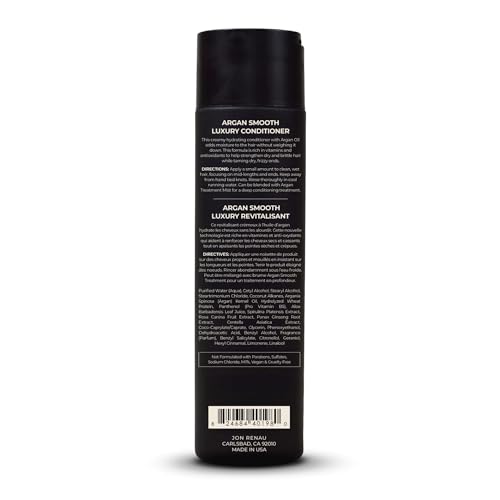 Argan Oil Deep Hydrating Conditioner for Wigs & Toppers - Frizz Control & Shine