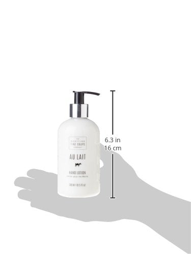 Scottish Fine Soaps Au Lait Cream Hand Lotion 300ml Nourishing Moisturizer with Milk & Almond Oil