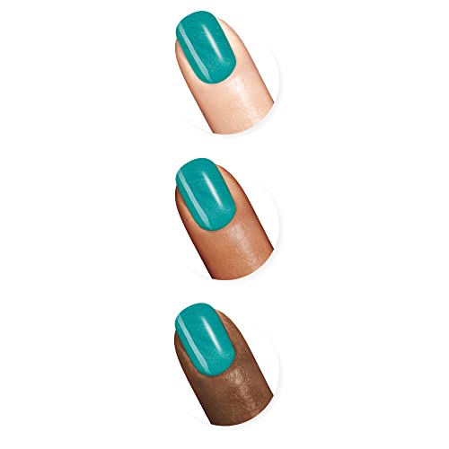 Sally Hansen Xtreme Wear Nail Polish, Streak-Free, Shiny Finish, Long-Lasting Nail Color, Jazzy Jade, 0.12 fl oz (Pack of 2)