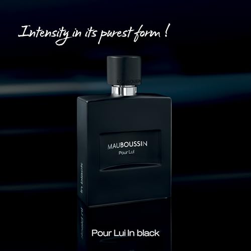 Mauboussin Pour Lui Black Men's Eau de Parfum 100ml Woody Oriental Fragrance