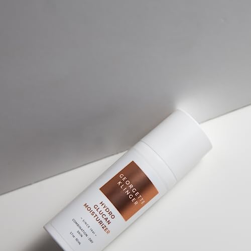 Georgette Klinger Hydro Glucan Moisturizer - Glowing, Long Lasting Hydration, Plumps and Firms Skin while Boosting Natural Moisture, Smoothing Face Cream with Hyaluronic Acid for Dry Skin - 1.7 oz