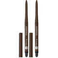 Rimmel London Exaggerate Waterproof Eye Definer Eyeliner, Highly Pigmented, Long-Wearing, Built-In Smudger, 212, Rich Brown, 0.01oz (Pack of 2)