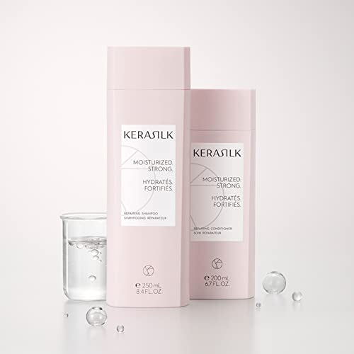 Kerasilk Repairing Conditioner 6.7 Fl Oz - Moisturizes & Strengthens Hair