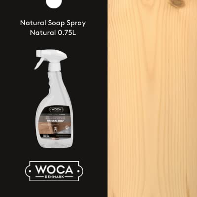 WOCA Natural Soap Spray for Hardwood Floors & Surfaces, 25.4 fl oz