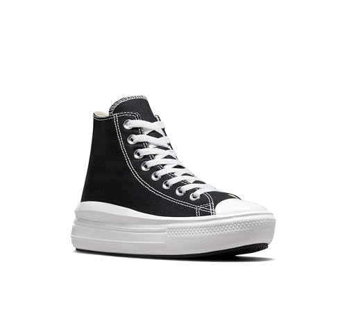 Converse Women's Chuck Taylor Move Platform High Top Sneakers - Black 6.5