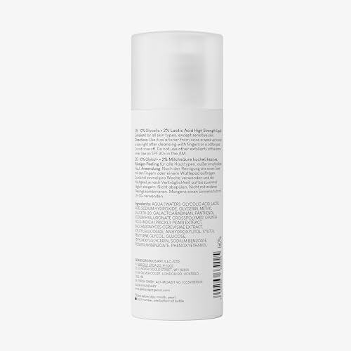 Geek & Gorgeous 12% AHA Exfoliating Liquid for Skin Refinement 3.38 oz