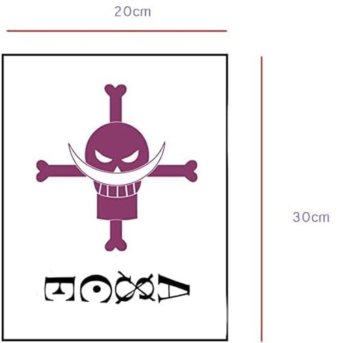 Ealipoi Portgas D Ace Tattoo Anime Cosplay Ace Tattoo Temporary Sticker Accessories for Men