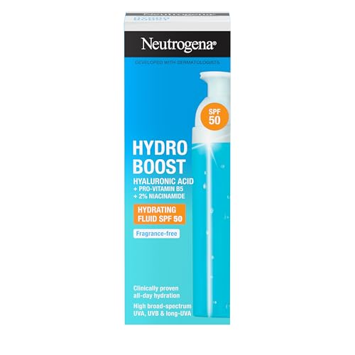 Neutrogena Hydro Boost SPF50 Hydrating Face Fluid with Hyaluronic Acid 50ml