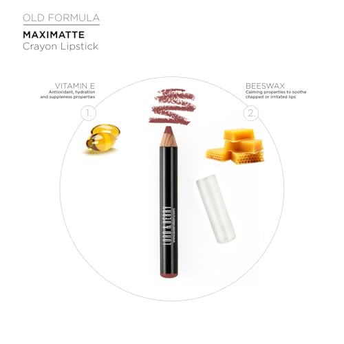 Lord & Berry MaximaTte Crayon Lipstick Spicy 0.07oz - Matte Lip Color & Liner