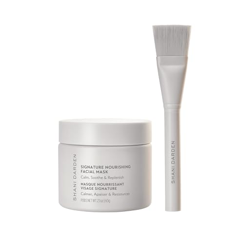 SHANI DARDEN SKIN CARE Signature Nourishing Facial Mask, A Nourishing Bentonite Clay Mask for Soothing Face Redness and Irritation with Colloidal Oatmeal and Squalane, 2.1 fl oz