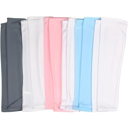 ToBeInStyle Multi-Pack of UV Sun Protection Temporary Fake Tattoo Sleeves Arm Warmers