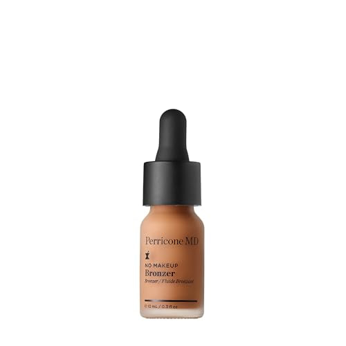 Perricone MD No Makeup Liquid Bronzer - Lightweight Sun-Kissed Glow, 0.3 fl oz