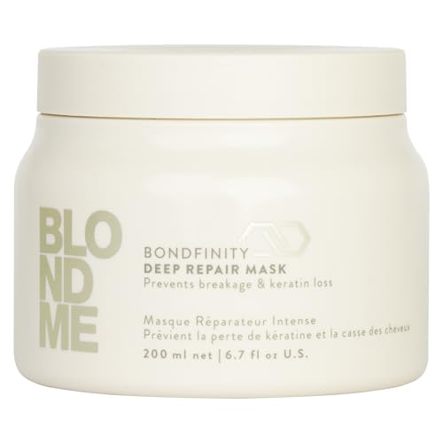 BlondMe Bondfinity Deep Repair Hair Mask 6.7 Fl Oz for Blonde & Lightened Hair