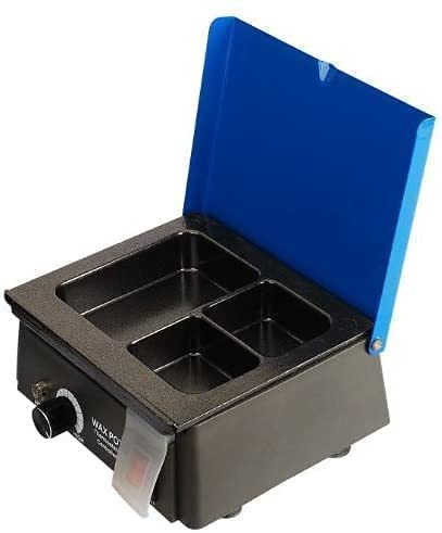 Wax Heater Pot for Melting and Dipping - Analog 110V, Adjustable Temp