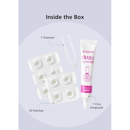 EasyDerm Quick Calming Magnesium Patches(10ea) and Real Calming Micropoint Patches(6ea)