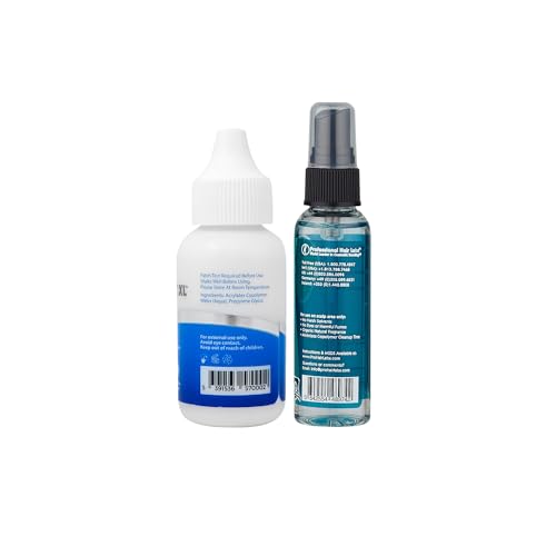 Invisible Lace Wig Adhesive & Gentle Remover Set - Water & Oil Resistant, Sensitive Skin Safe