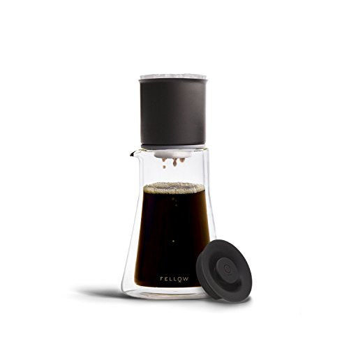 Pour-Over Coffee Maker Set with Dripper, Glass Carafe & Filters - Variation of XF