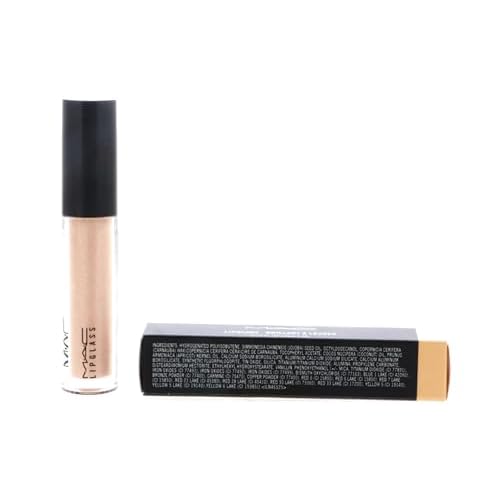 MAC LIPGLASS in VERY GO LIGHTLY! Full Size New in Box Gorgeous Shade! :)