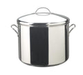 16 Quart Stainless Steel Stockpot with Lid - Heavy Duty Cookware for Soup Chili & Broth - Variation of Stockpot 16 Quart