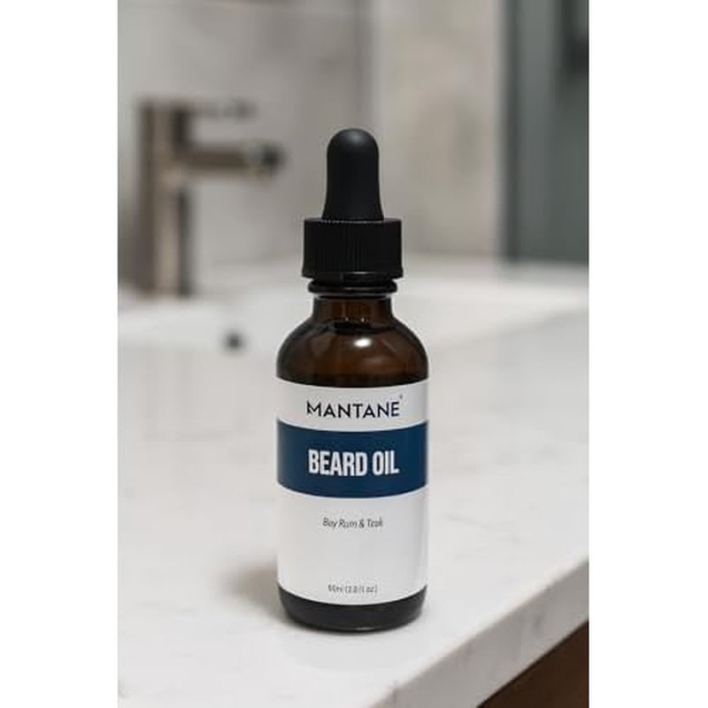 Beard Oil - Anti-Itch Conditioner & Moisturizer - Premium Crafted Formula inc. Argan, Jojoba & Almond Oils - 2oz