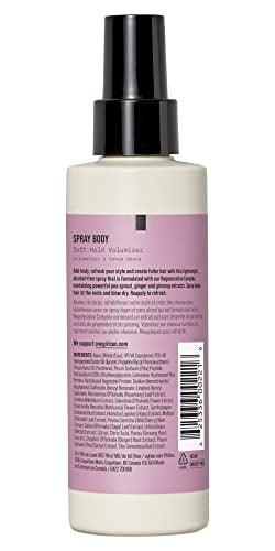 AG Care Spray Body Soft-Hold Volumizer Old Collection 5 Fl Oz - Heat Protect & Style Refresh