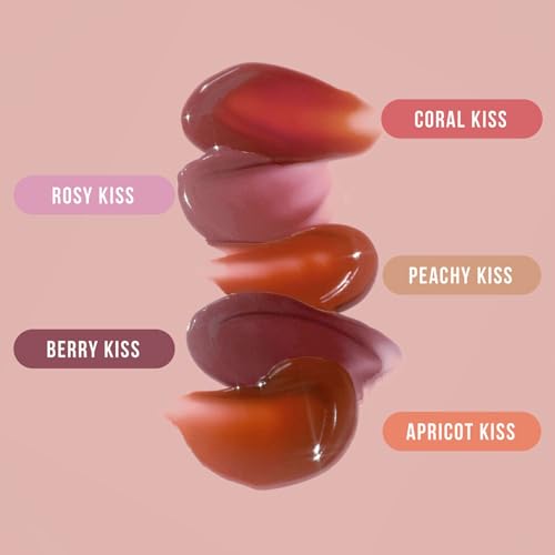 Huda Beauty Lip & Cheek Stain Berry Kiss Hydrating Transfer-Proof Cream