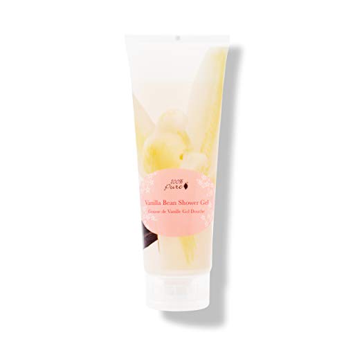 Vanilla Bean Shower Gel - Natural Hydrating Body Wash with Aloe & Hyaluronic Acid