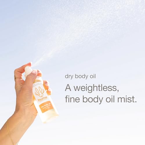 HUME SUPERNATURAL Amber Woods Dry Body Oil Spray 2-Pack - Nourishing & Fast Absorbing