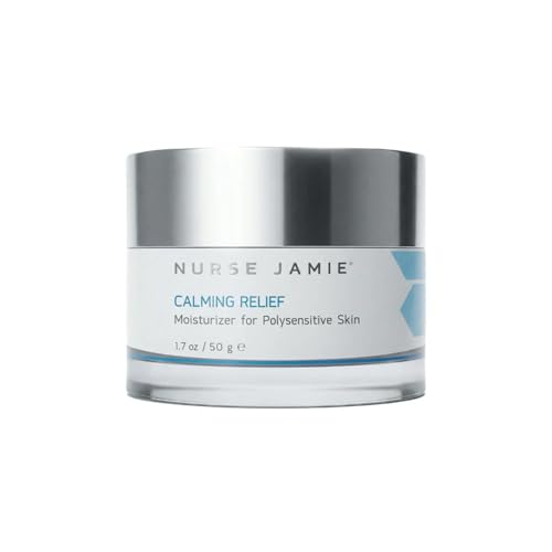 Nurse Jamie Calming Relief Moisturizer ? Lightweight Face Cream for Redness, Irritation & Sensitive Skin