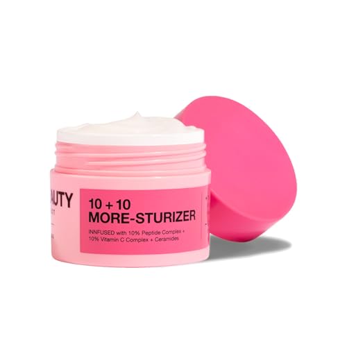Innbeauty Project 10+10 Daily Moisturizer with 10% Vitamin C + 10% Peptide Complex + Ceramides, 1.7 OZ (50ml)
