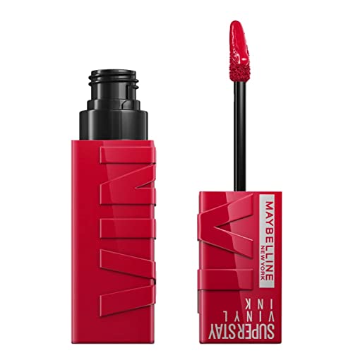 Maybelline Super Stay Vinyl Ink Liquid Lipstick Bundle - Longwear No-Budge Red Shades