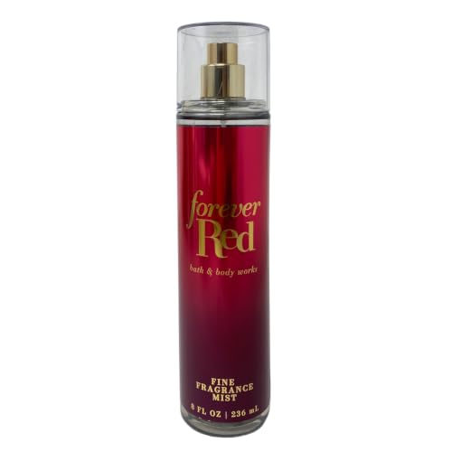 Bath & Body Works Forever Red Body Mist 8oz 3-Pack - Long-Lasting Fragrance