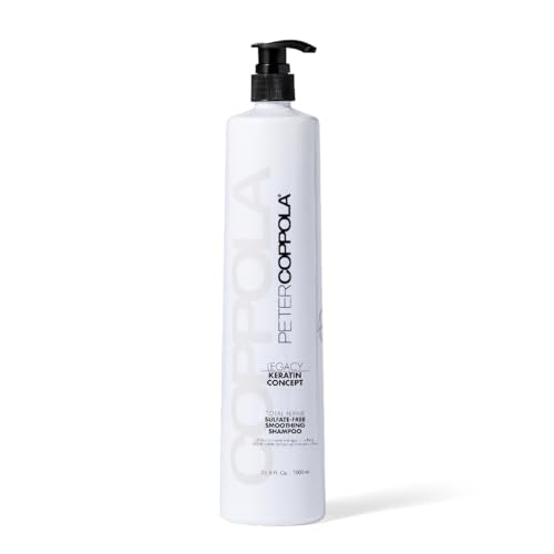 PETER COPPOLA Total Repair Sulfate-Free Smoothing Shampoo 33.8 Fl Oz - For Damaged, Color Safe Hair