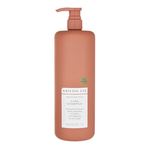 Moisture Rich Curl Shampoo for Wavy to Tight Curls - Sulfate & Paraben Free, 33.8 fl oz