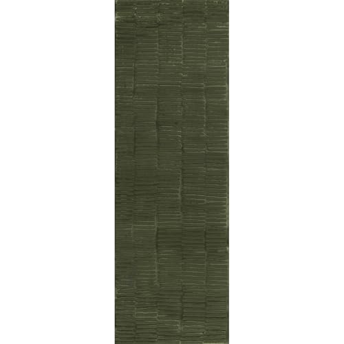 nuLOOM Kailani Green Geometric Washable Runner Rug 2'8" x 8' - Modern Home Decor