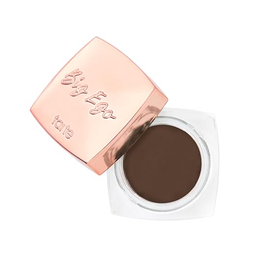 tarte big ego frameworker brow pomade ? Creamy Pigmented Eyebrow Gel to Sculpt & Fill with Waterproof, Smudgeproof, Sweatproof Longwear Formula & Vitamin E to Condition, Vegan & Cruelty Free
