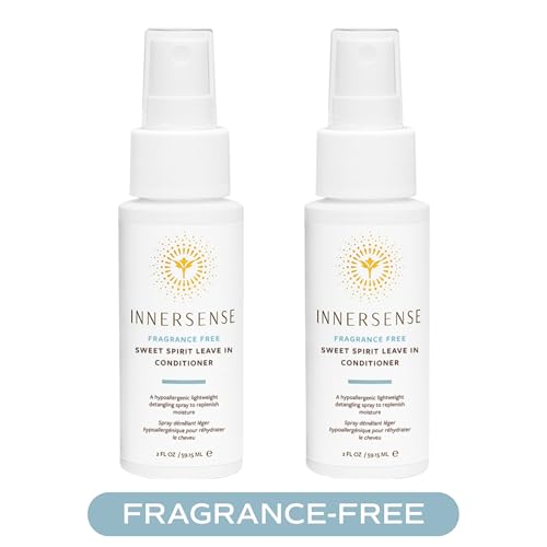 Sweet Spirit Leave-In Conditioner Fragrance-Free 2oz Pack of 2 - Hypoallergenic Hair Detangler
