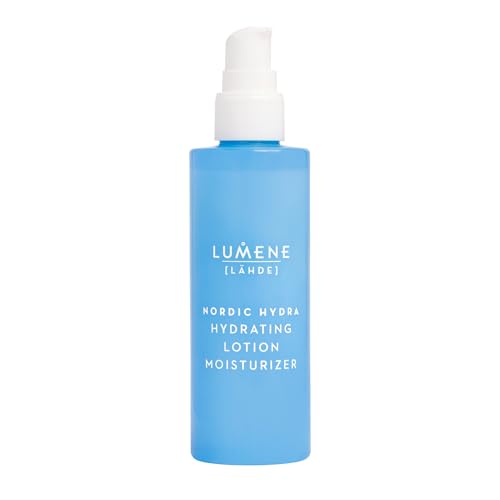 Lumene Nordic Hydrating Facial Moisturizer - Organic Birch Sap, Lightweight, Non-Greasy, All Skin Types, 3.4 Fl oz